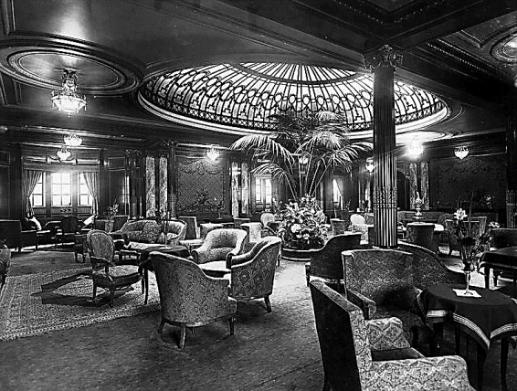 RMS Mauretania First Class Lounge