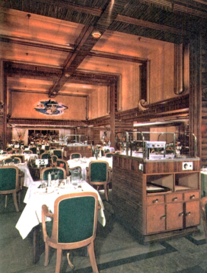 RMS Caronia Main Lounge