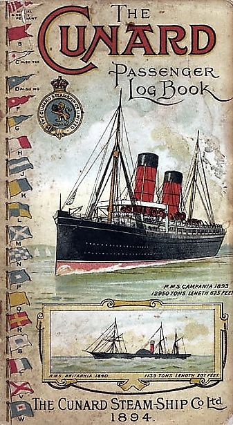 The Cunard Passenger Log Book 1894