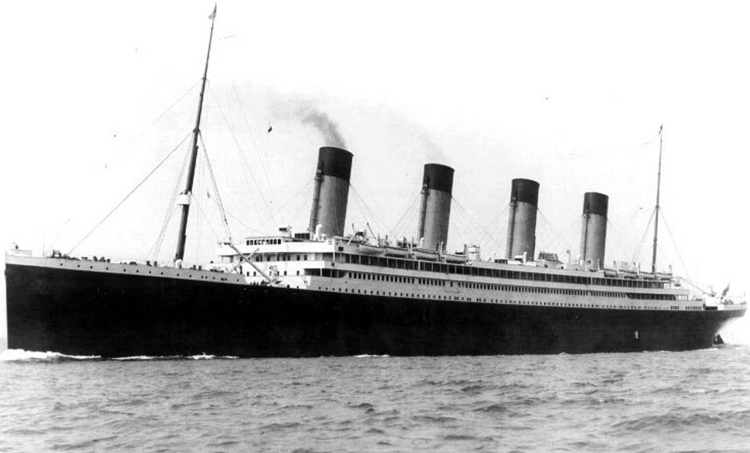 RMS Olympic on her Sea Trials 29 May 1911