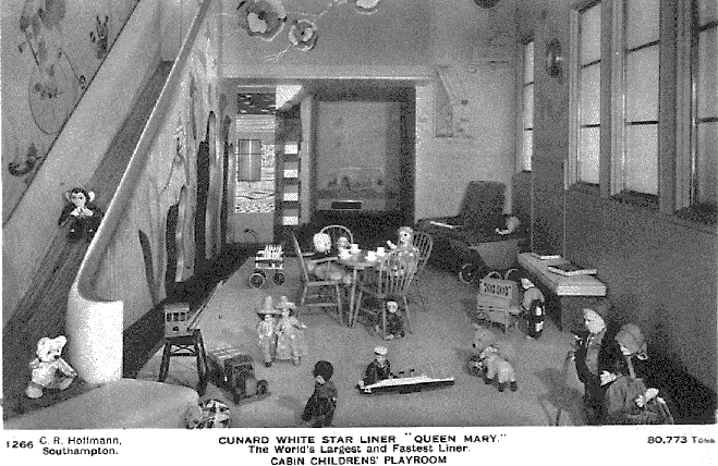 RMS Queen Mary Cabin Children’s Playroom
