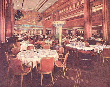 RMS Queen Mary Main Restaurant