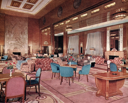 RMS Queen Mary Main Lounge