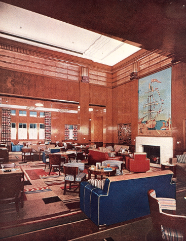 RMS Queen Mary Smoking Room