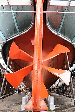 Replica of Brunel’s Six-bladed propeller