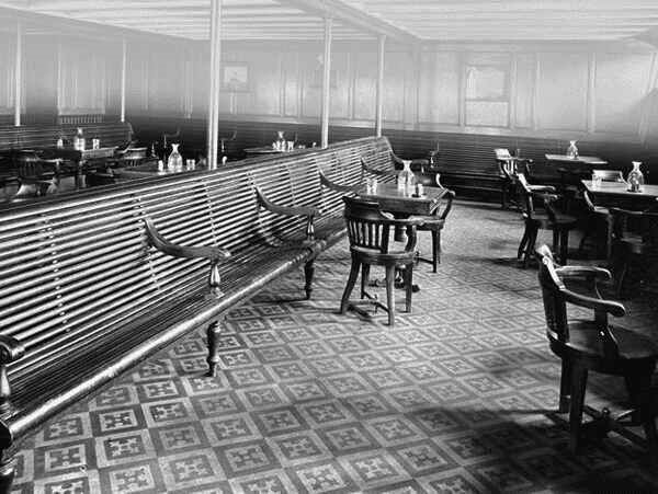 RMS Titanic Third Class General Room